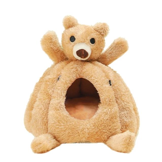 Cama Quente de Veludo para Pequenos Roedores: Conforto e Estilo para Hamsters, Coelhos e Furões