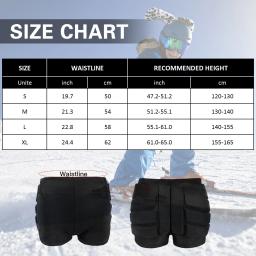 Protetores de patinação 3D para crianças, acessórios de patinação, proteção para bumbum e tailbone, quadris - Image 6