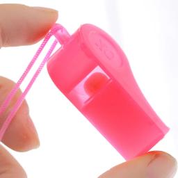 Apito Plástico Portátil para Torcida, Arbitragem e Emergência, Ideal para Treinamento e Sobrevivência, Cor Aleatória, 10 PCs, 20PCs - Image 5