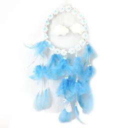 LED Light Cloud Dream Catcher Hanger, Feather Handmade, Wall Hanging, Art Decor, Pena Pingente, Presentes de Aniversário - Image 4