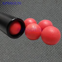 0.68cal & 0.5cal & 0.43cal borracha paintball arma reutilizável 100 pçs byrna sd & t4e hdr motim bolas preto amarelo laranja azul - Image 1