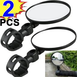 Bicicleta ajustável espelhos retrovisores, girar guidão espelho para andar de bicicleta e ciclismo, espelho retrovisor universal - Image 1