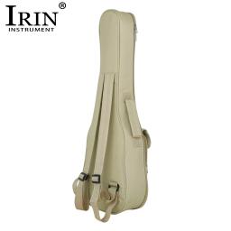 Irin 24 Polegada ukulele saco 4 cordas hawaii guitarra mochila alça de ombro ajustável tote caso acolchoado instrumento música acessórios - Image 6