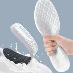 Palmilhas Esportivas de Látex para Homens e Mulheres, Suave, Alta Elasticidade, Palmilhas de Espuma de Memória, Almofadas de Massagem Respirável - Image 6