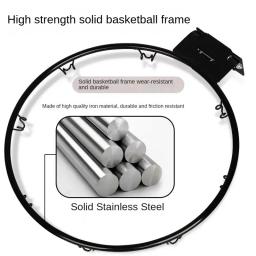 Aro de basquete suspenso para crianças, montado na parede Mini Basket Ball Board, conjunto de brinquedos com bomba, interior, presente para crianças, meninos - Image 2