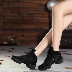 Sapatos De Dança Para As Mulheres Jazz Shoes Meninas Esportes Tênis Das Senhoras Sola Macia Respiração Dança Moderna Respirável Dança Leve - Image 2
