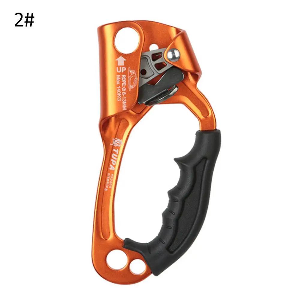 Outdoor Montanhismo Rock Climbing Rope Clamp Hand Ascender Rapel Gear for Camping, Acessórios de escalada para caminhadas - Image 1