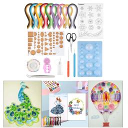 Tiras de papel colorido para Scrapbooking Decor, Quilling Tool Kit, Presente de Natal, Iniciantes DIY Craft, Artesanato, 900, 10 Ferramentas - Image 2