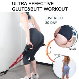 Faixas de resistência para ioga, expansor de borracha para braço, perna esticada, home training, ginásio, fitness, puxar corda - Image 5