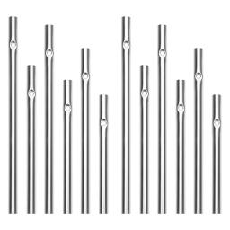 12pçs tubos de carrilhão de vento pendurados, tubos decorativos de sino de vento, tubos de suspensão diy para sinos de vento diy, sinos de vento de templo - Image 1