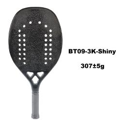 3k preto raquete de tênis de praia fibra de carbono profissional raquete de tênis de praia eva espuma esportes ao ar livre raquete 2 50% de desconto - Image 2