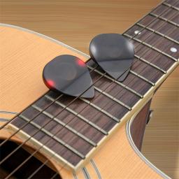 Miwayer-Luz LED palheta brilhante para guitarra elétrica, instrumento musical, alta sensibilidade, palhetas de guitarra, antiderrapante, baixo - Image 2