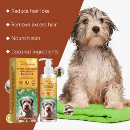 Shampoo suave não irritante para animais de estimação, Gel de banho, Desodorizar deixar perfume fresco, Produtos para cães, Remove o cabelo suave, 100ml - Image 1