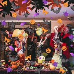 Halloween festa confete, confete glitter, decoração do partido, abóbora - Image 6