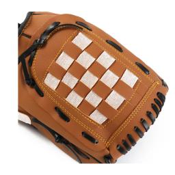 Fornecimento de fábrica 12,5 polegadas de alta qualidade couro genuíno macio durável treinamento prática luva de beisebol softball - Image 3