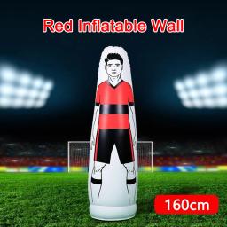 Keeper inflável do objetivo do treinamento do futebol do manequim do futebol, pontapé do PVC, barreira para crianças e adulto, 160cm - Image 3