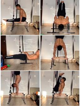 Barras Paralelas Para Treinamento De Peso, De Madeira, Aço, Push Up, Handstand, Rod Bracket Rack, Treinamento De Peso, Punho De Aperto, Ginásio Fitness, Equipamento De Exercício - Image 4
