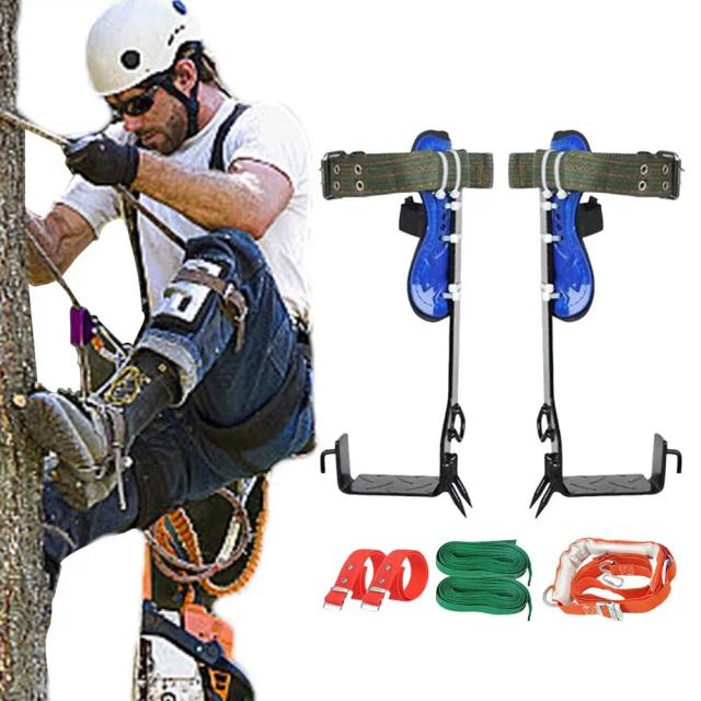 Kit Completo de Escalada em Árvore com Espinho e Ferramentas Profissionais para Aventura ao Ar Livre