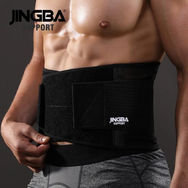 Jingba Cinto Suporte Lombar Fitness Trainer Abdominal Protetor Articulação Musculação