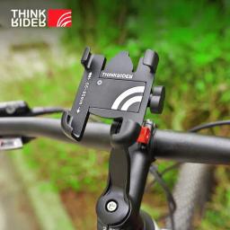 ThinkRider-MTB Phone Mount Stand, suporte de bicicleta, 270 ° rotativo, alumínio, ajustável, suporte do telefone da bicicleta, RXC-C33 - Image 2