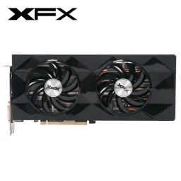 Cartões de tela de vídeo originais xfx r9 390 8gb amd radeon r9 390x 8gb placas gráficas placa gpu desktop computador jogo mapa videocard - Image 1