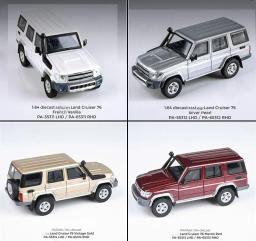 Carros de brinquedo diecast liga, modelo de simulação, presente coleção, LandCruiser 76, escala 1:64, para6464 - Image 6