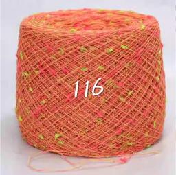 50g fio de articulação de bambu algodão e linho tingimento mão tricô crochê fio tecer malha sintética coton crocheter fio zl4 - Image 6