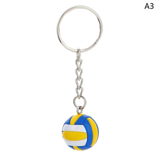 Pingente de Basquete e Futebol, Chaveiro Esportivo Ideal para Presentear Amantes de Esportes, Jóia de Aniversário para Namorados e Moda Atual