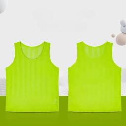 Malha respirável colete de treinamento de futebol contra esportes ao ar livre competição equipe construção atividade colete uniforme da equipe camisa de futebol - Image 5