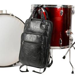 PU Leather Drum Stick Bag, Estojo de baquetas, Peças Acessório - Image 1