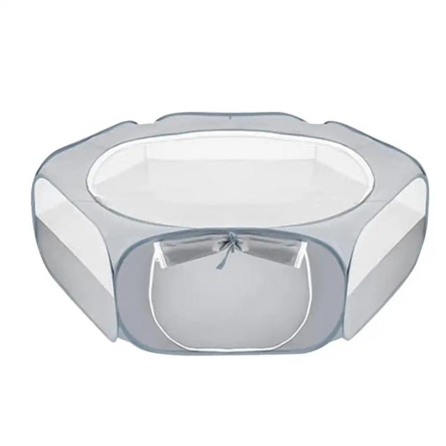 Cercadinho Dobrável Portátil para Animais de Estimação, Ideal para Cobaia, Fácil de Limpar e Perfeito para Brincadeiras em Ambientes Internos e Externos
