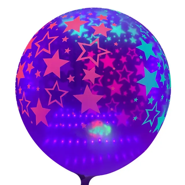Papel Neon Reativo UV para Decoração de Festas, Jogos DIY e Cardápios Iluminados