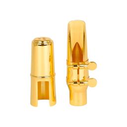 Slade-Alto Saxofone Boquilha com Gold Glossy Cabeça Cap Clip, Instrumentos de Sopros Profissionais, Saxofone Peças e Acessórios - Image 3