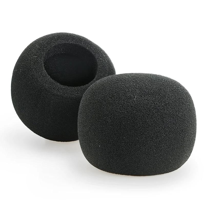 Ao ar livre furry windscreen muff capa filtro de espuma microfone à prova de vento capa para zoom h1 h1n gravador acessórios - Image 1