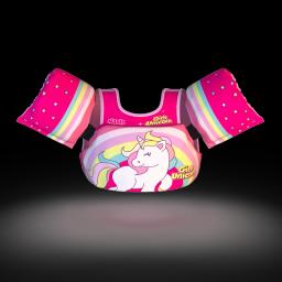 Boia Infantil com Colete Salva Vidas Unicórnio Nash - Image 1