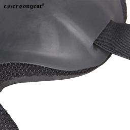 Emersongear estilo arco joelheiras ao ar livre almofadas protetoras acessórios de caça equipamentos de combate calças joelheiras preto em7071 - Image 6