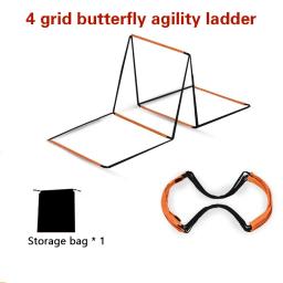 Escada De Salto De Treinamento De Futebol De Dupla Finalidade, Escada De Agilidade Multifuncional, Treinamento De Velocidade, Coordenação, Footwork, Equipamento De Futebol - Image 4