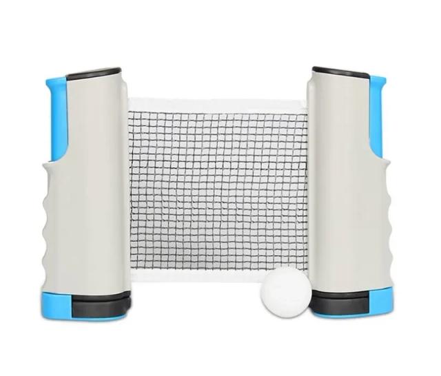 Rede Portátil de Tênis de Mesa Ping Pong, Ajustável para Qualquer Mesa, Acessórios de Exercícios 170cm a 175cm