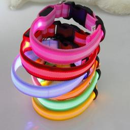 Coleira anti-perdida LED brilhante para animais de estimação, luz luminosa noturna, coleiras, colar de segurança, cães pequenos, médios e grandes - Image 2