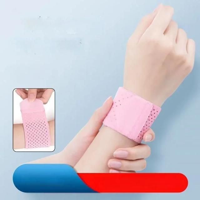 Pulseira Esportiva de Bandagem Elástica para Mão - Suporte Protetor para Ginástica e Túnel do Carpo (1 peça)