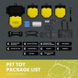 Máquina do curso de atração para cães, brinquedos interativos do cão, Pet Chase Toys, equipamento de treinamento de agilidade - Image 6