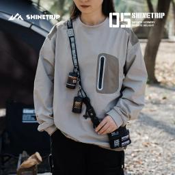 ShineTrip Novo equipamento de acampamento Cinto arbitrário ao ar livre multiferramenta Cinto de armazenamento portátil Ajuste rápido, tiras temporárias, gravata de corda - Image 6