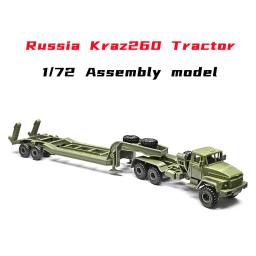 4d 1/72 rússia kraz260b trator caminhão militar montagem modelo de brinquedo - Image 1