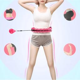 32/24/28 Seção Ajustável Esporte Aros Cintura Abdominal Exercício Destacável Hoola Massagem Fitness Hoop Treinamento Perda De Peso - Image 4