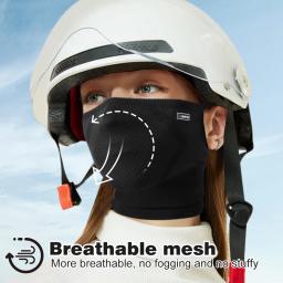 Ciclismo máscara facial capa respirável bandana esportes caminhadas acampamento correndo bicicleta reutilizável lavável pescoço gaiter cachecol macio - Image 3