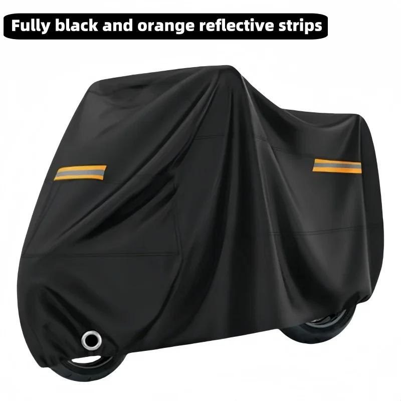 Capa protetora universal para bicicleta e motocicleta, capa de chuva, capa à prova de poeira e à prova de chuva, capa de proteção solar completa para veículos - Image 1
