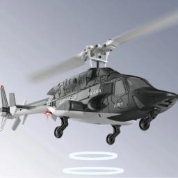 Novo modelo a61 pequeno sino altitude hold 4 canais de controle remoto aeronaves resistente ao acidente simulação de vôo helicóptero rc era - Image 3