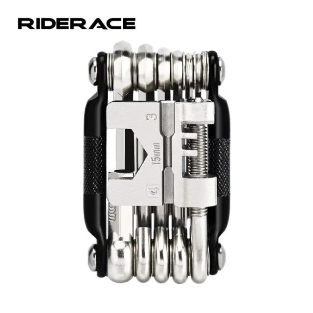 Multitool Riderace: Ferramenta Multiuso para Reparação de Bicicletas MTB e de Estrada com Cortador de Corrente e Chave de Fenda