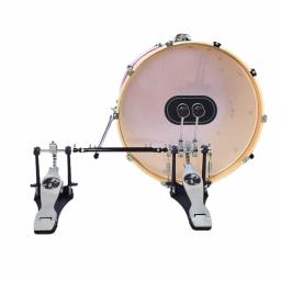 Patch Pedal simples ou duplo para Drum, Drumhead Kick, Pad Protector, Percussão Instrument Acessórios, 6,5 centímetros - Image 6