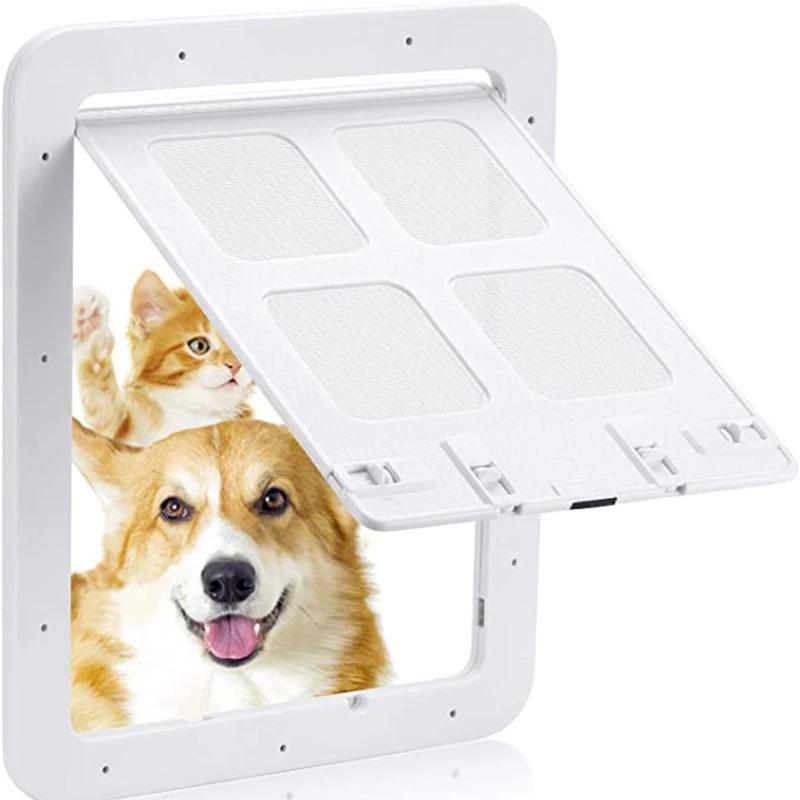 Safe Lockable tela magnética pet porta, cães e gatos ao ar livre janela portão, entrar livremente moda, fácil instalar jardim, novo - Image 1